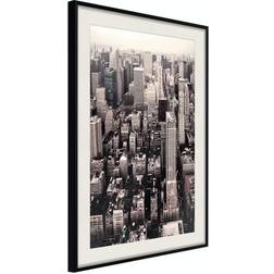 Arkiio Affisch Manhattan In Sepia [Poster] 40x60 Poster